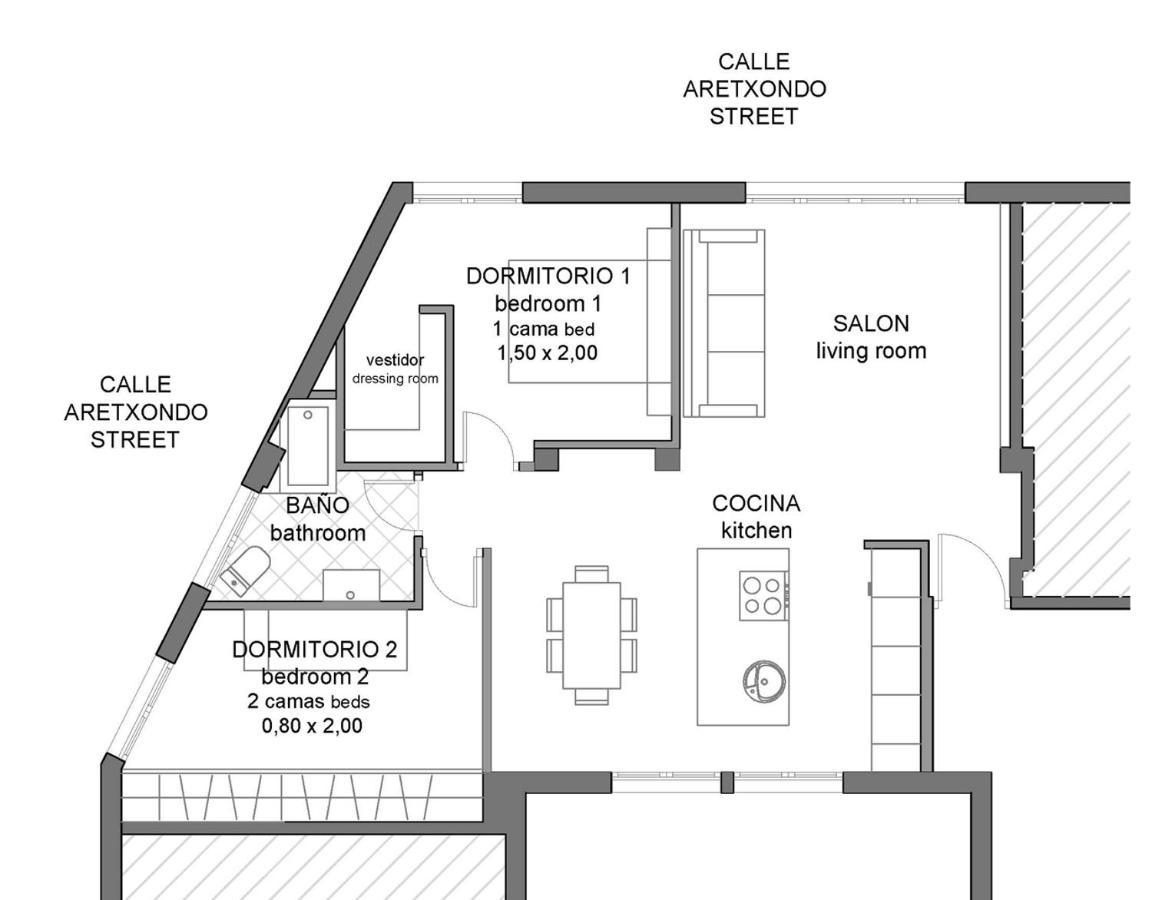 Appartement Confortable Piso En El Puerto Viejo De Algorta, A 7 Min De La Playa Getxo